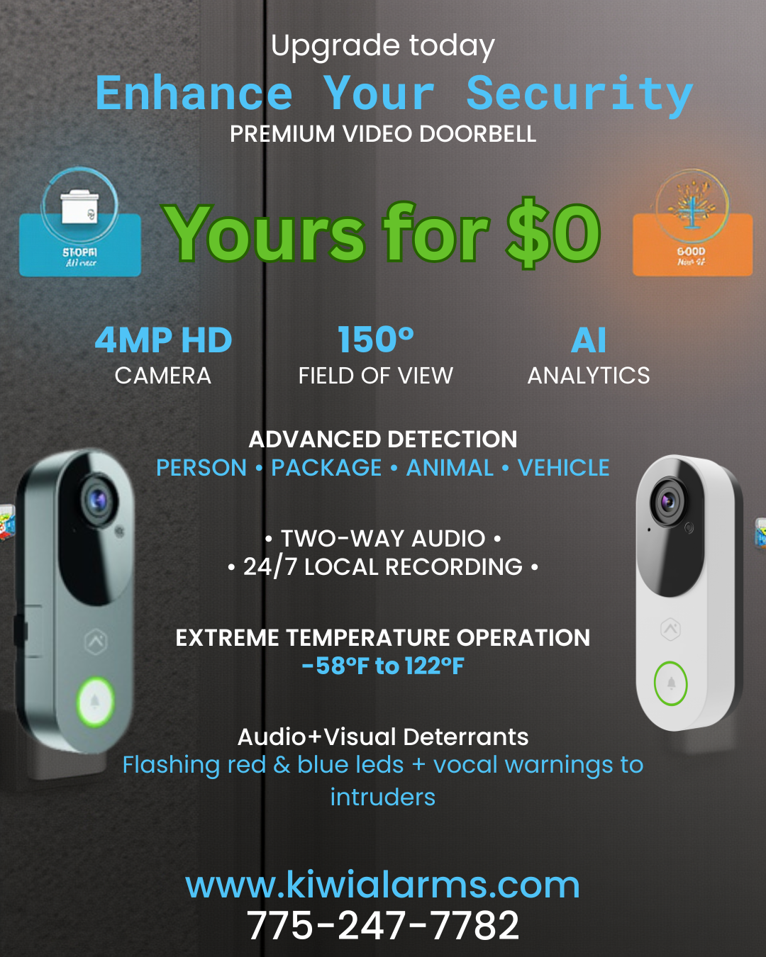 Kiwi Alarms Security Upgrade